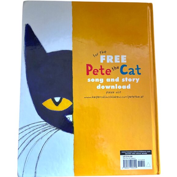 Pete the Cat: I Love My White Shoes Hardcover By Eric Litwin GOOD- no dust jacke - Picture 3 of 4